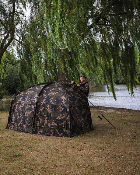 Refugio Fox Frontier II XL Camo - Tienda Carpfishing