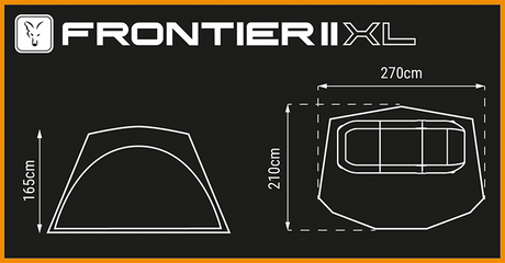 Refugio Fox Frontier II XL - Tienda Carpfishing