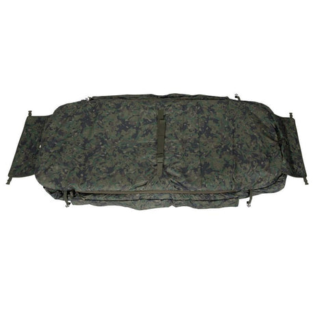 Saco de dormir Trakker 365 camo 5 estaciones - Tienda Carpfishing
