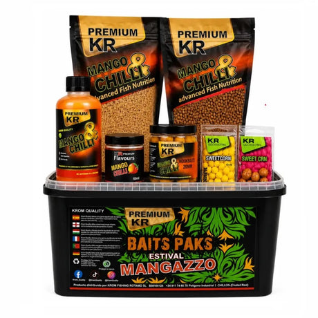 Session Pack Krom Quality Baits Pack Estival Mangazzo - Tienda Carpfishing