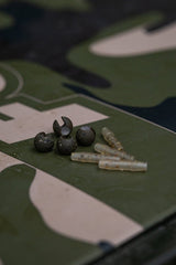 Set di montaggio Fox Bordi Tubi Tungsteno Heli Bead - Tienda Carpfishing