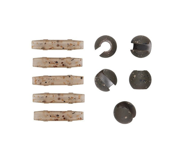 Set di montaggio Fox Bordi Tubi Tungsteno Heli Bead - Tienda Carpfishing