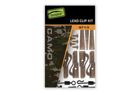 Set Lead Clip Fox Edges Camo - Tienda Carpfishing