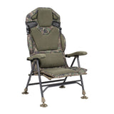 Silla Trakker Levelite Camo reclinable alta - Tienda Carpfishing