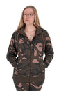Sudadera Fox Camo para mujer con cremallera - Tienda Carpfishing