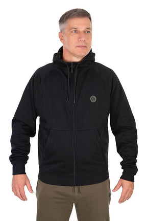 Sudadera Fox Collection Zipped Negra - Tienda Carpfishing