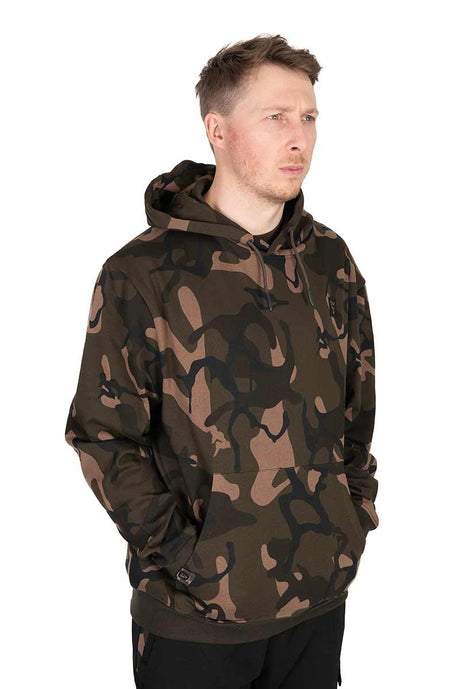 Sudadera Fox LW Camo con capucha - Tienda Carpfishing