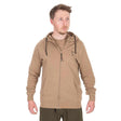 Sudadera Fox LW Tan Ltd Edition con capucha y cremallera - Tienda Carpfishing
