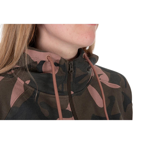 Sudadera Mujer Fox Camo con Cremallera - Tienda Carpfishing