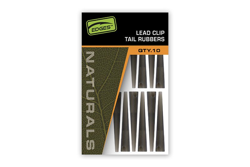 Tail Rubbers Fox Edges Naturals - Tienda Carpfishing