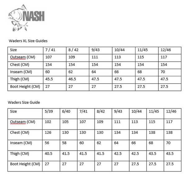 Vadeador Nash ZT HD Camo XL - Tienda Carpfishing