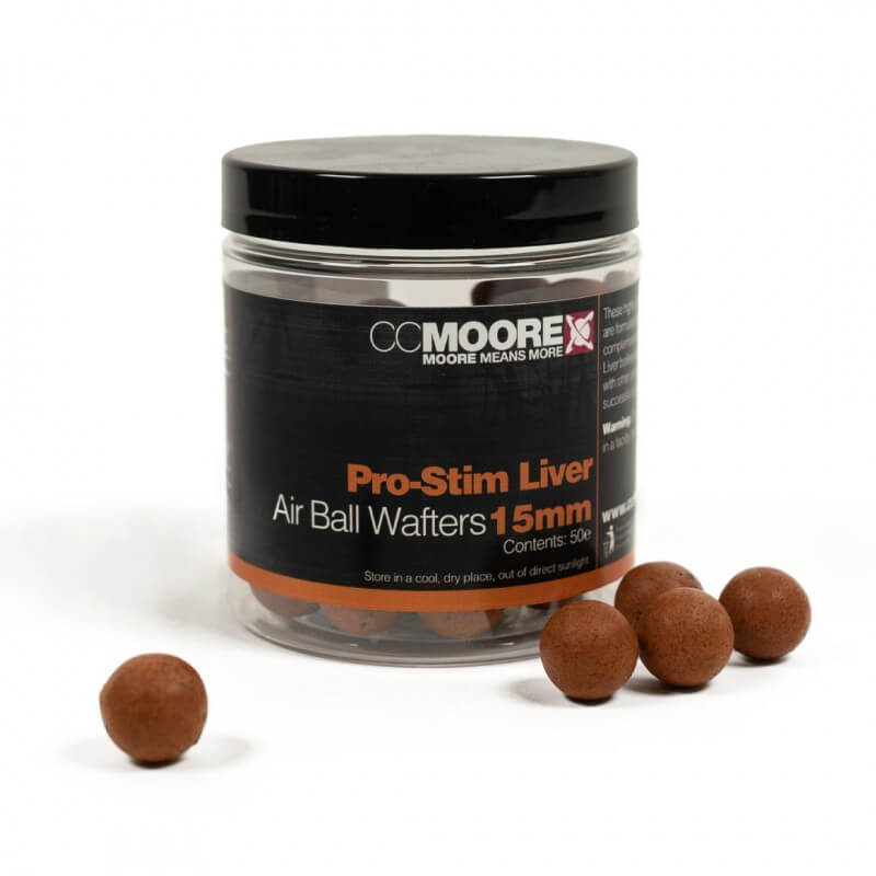 Wafters Ccmoore Pro - Stim Liver Ball 15 mm - Tienda Carpfishing