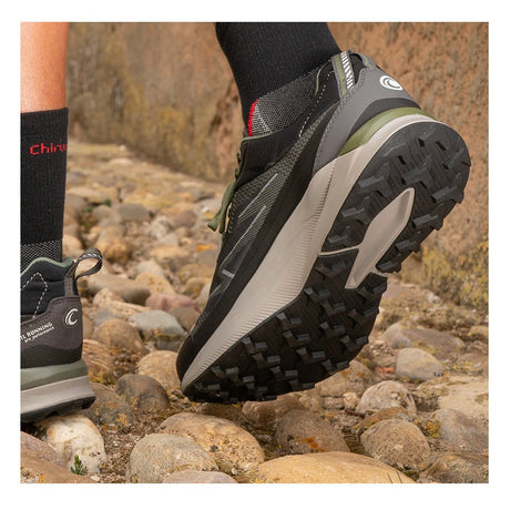 Zapatillas Chiruca Sucre 01 Gore - Tex Gris Verde - Tienda Carpfishing