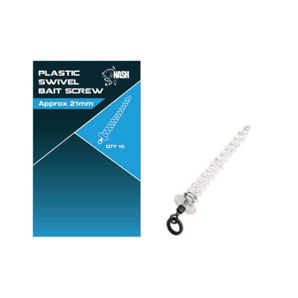 Bait Screw con anilla Nash 21 mm