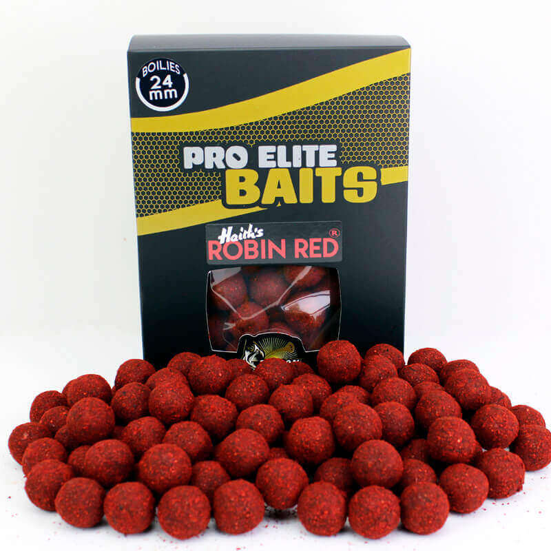 Boilies Pro Elite Baits Gold Robin Red 24 mm