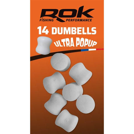 Dumbells Ultra Pop Up Rok Fishing Blanco