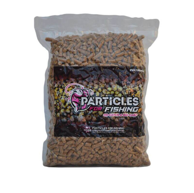Pellet particle for fishing