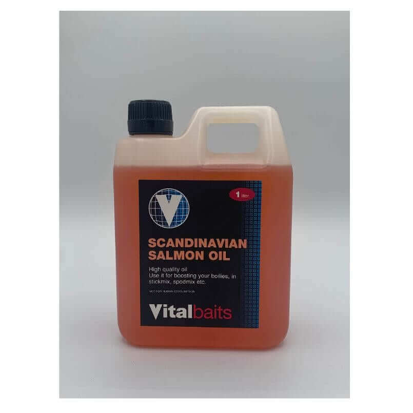 Aceite Vitalbaits Salmón 1000 ml - Tienda Carpfishing
