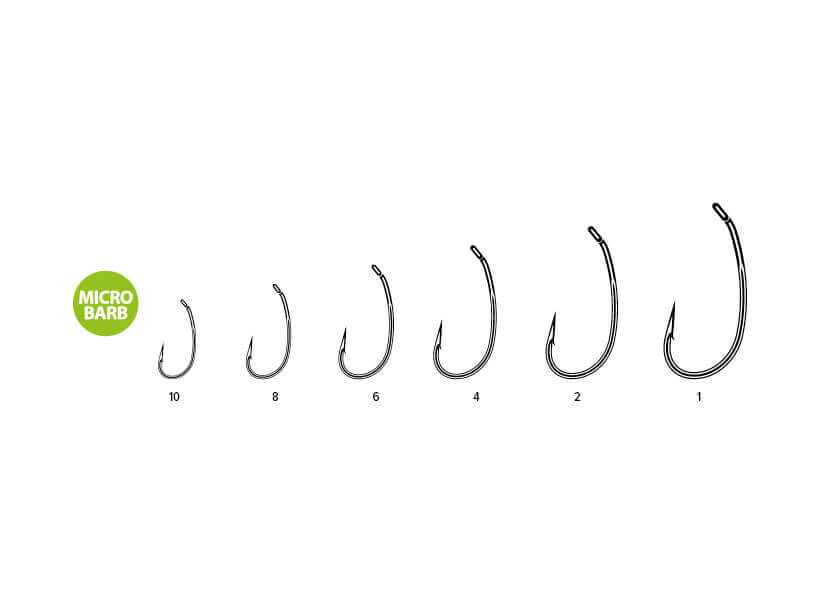 Anzuelos Carp Spirit Medium Curve Shank - Tienda Carpfishing