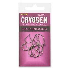 Anzuelos ESP Cryogen Grip Rigger - Tienda Carpfishing