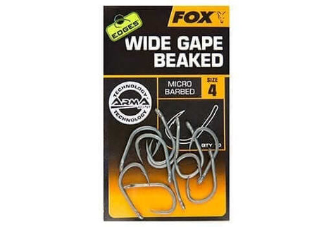 Anzuelos Fox Wide Gape Beaked - Tienda Carpfishing