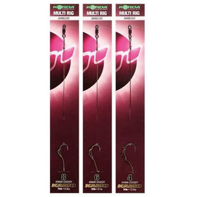 Anzuelos montados Korda Multi Rig Krank Choddy - Tienda Carpfishing