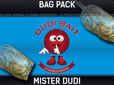 Bag Pack Mix Dudi Bait Mister Dudi 2,5 kg - Tienda Carpfishing