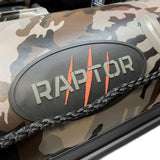 Barca Raptor 270 X - Wide Dark Camo con suelo de aluminio - Tienda Carpfishing