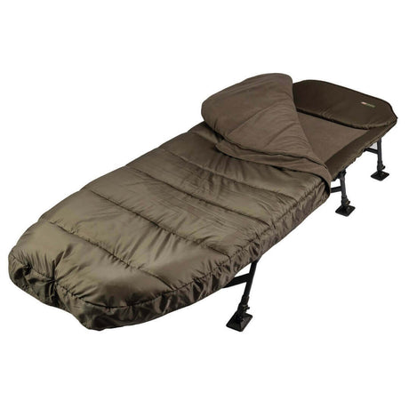 Bed Chair JRC Defender II Flatbed con saco de dormir - Tienda Carpfishing