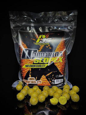 Boilies Peralbaits Mandarina Scopex 20 mm - Tienda Carpfishing