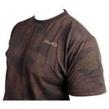 camiseta avid carp distortion camo 6