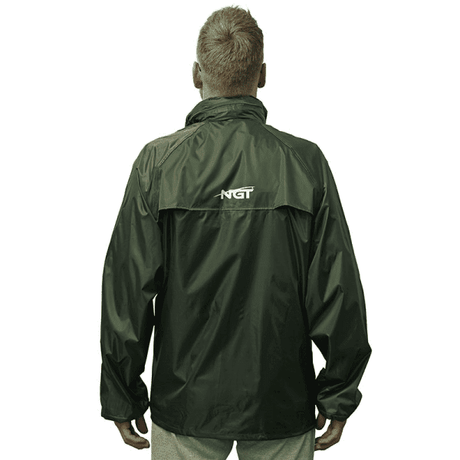 Chubasquero verde NGT XXL - Tienda Carpfishing