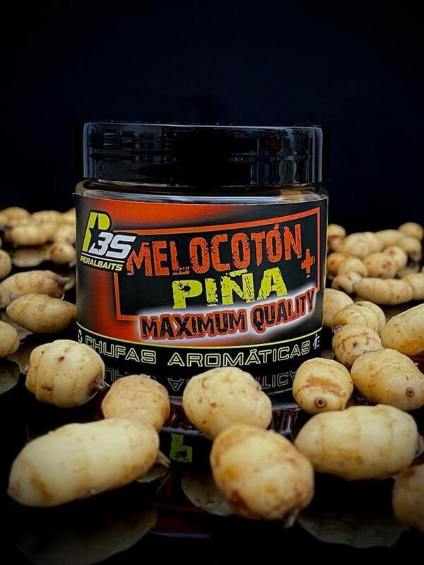 Chufas Peralbaits Melocotón Piña - Tienda Carpfishing