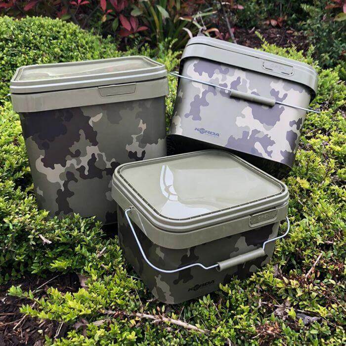 Cubo Korda Compac Camo 10 litros - Tienda Carpfishing