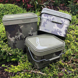Cubo Korda Compac Camo 5 litros - Tienda Carpfishing