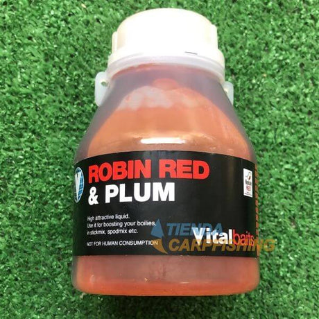 Dip Vitalbaits Robin Red & Plum 250 ml - Tienda Carpfishing
