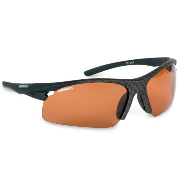 Gafas de sol polarizadas Shimano Fireblood Negras/Naranjas - Tienda Carpfishing