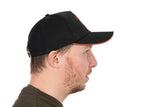 Gorra Fox Baseball Negra - Naranja - Tienda Carpfishing