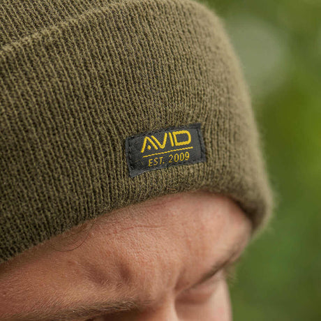Gorro Avid Carp Minimal Verde - Tienda Carpfishing