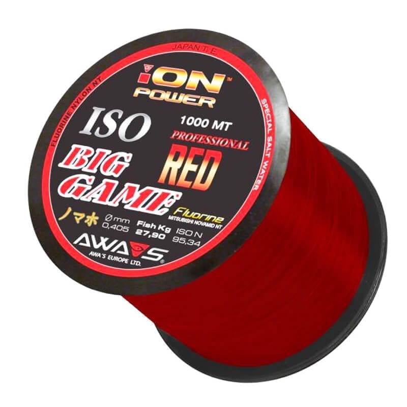 Hilo Awa - Shima Big Game Rojo 1000 m - Tienda Carpfishing