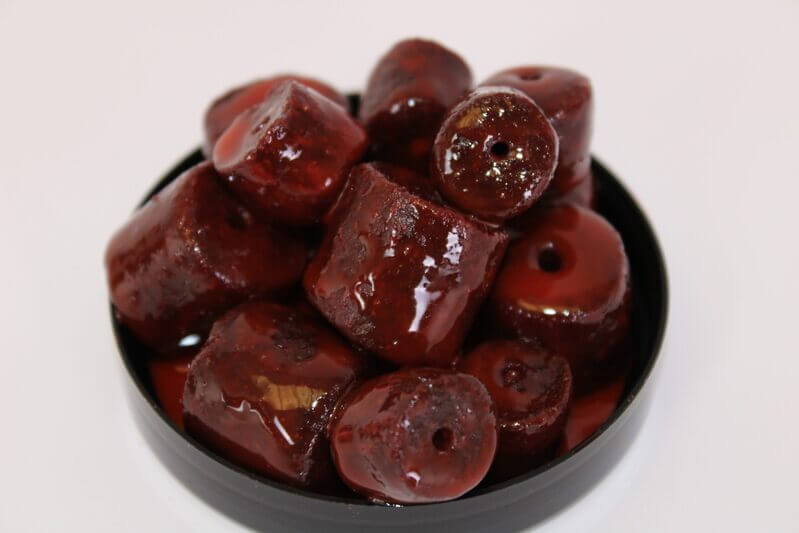 Hook Pellets con líquido Pro Elite Baits Salmón Chilli 14 - 20 mm - Tienda Carpfishing