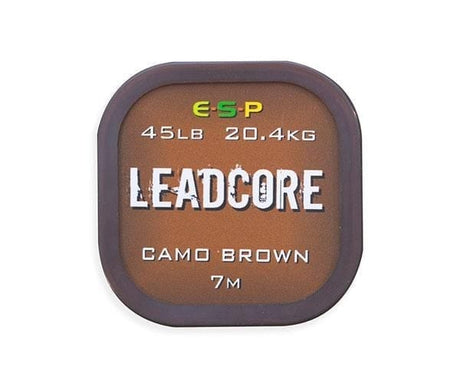 Leadcore ESP Marrón 45 lb / 7 m - Tienda Carpfishing