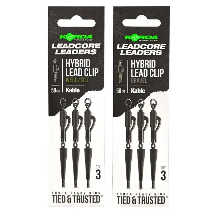 Leadcore Korda Lead Clip Kable Weed 50 cm - Tienda Carpfishing