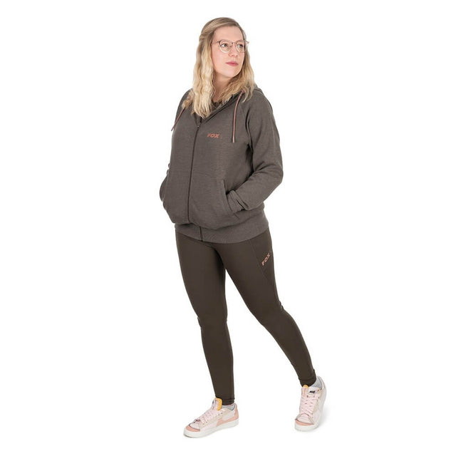 Leggins Mujer Fox WC Verdes - Tienda Carpfishing