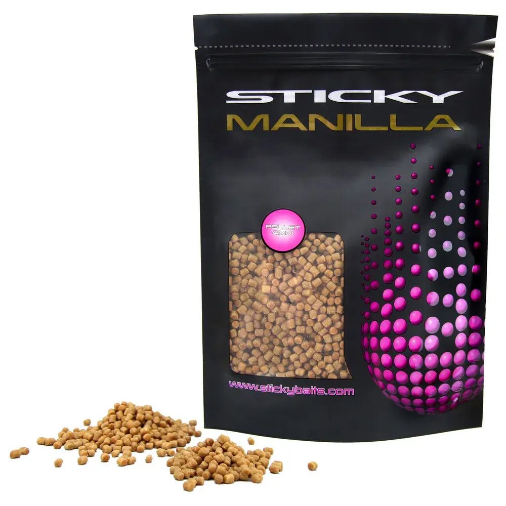 Micro Pellets Sticky Manilla 4 mm 2,5 kg - Tienda Carpfishing