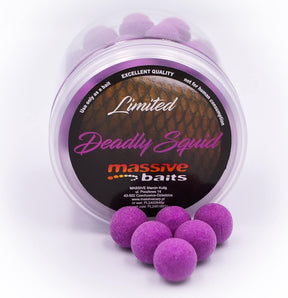 Pop ups Massive Baits Deadly Squid 18 mm - Tienda Carpfishing