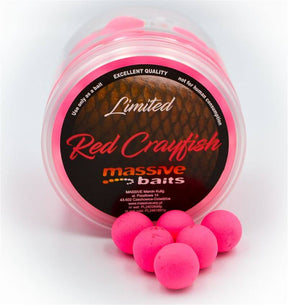 Pop ups Massive Baits Red Crayfish 18 mm - Tienda Carpfishing