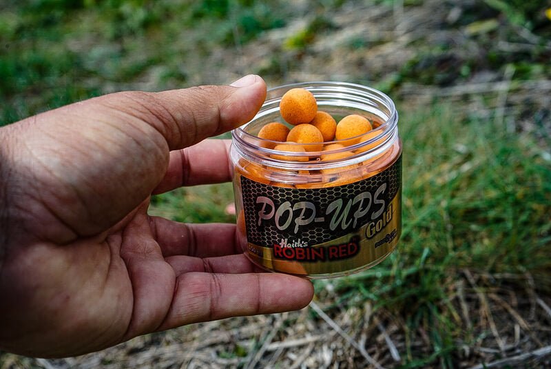 Pop Ups Pro Elite Baits Gold Robin Red 20 mm - Tienda Carpfishing