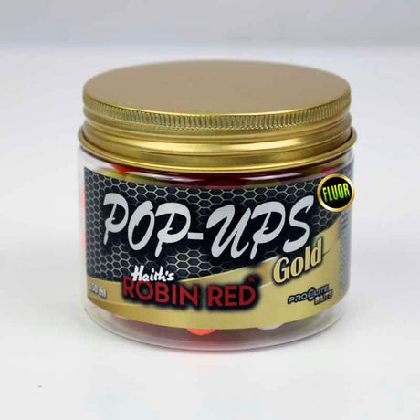 Pop Ups Pro Elite Baits Gold Robin Red Fluoro 14 mm - Tienda Carpfishing
