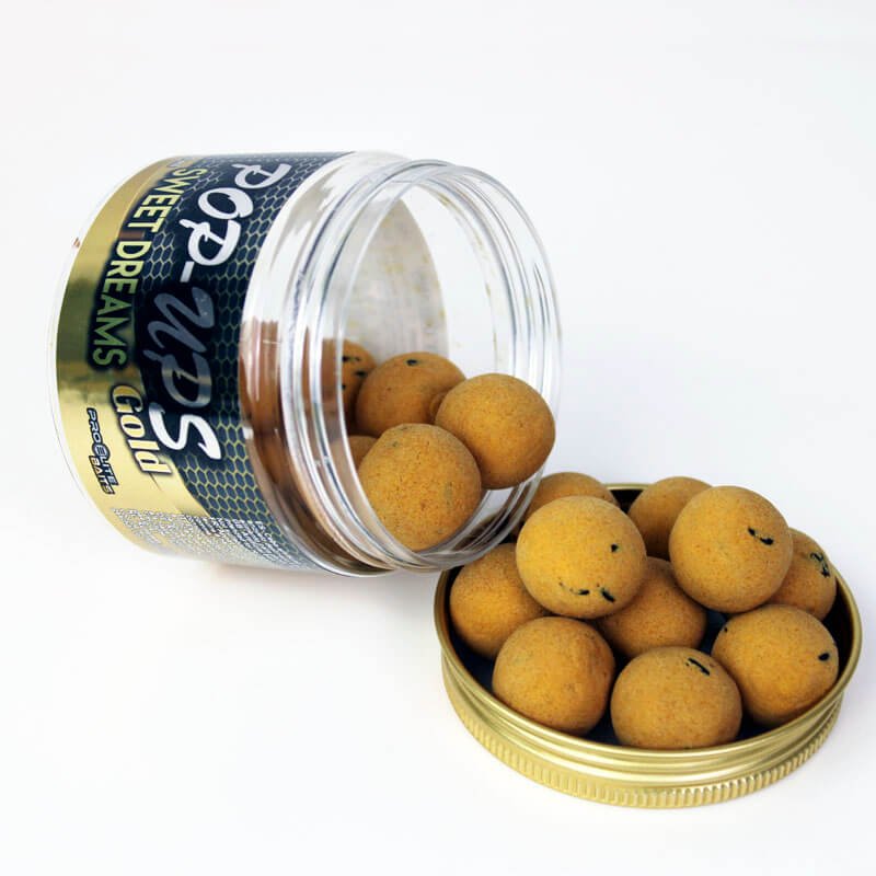 Pop Ups Pro Elite Baits Gold Sweet Dreams 20 mm - Tienda Carpfishing